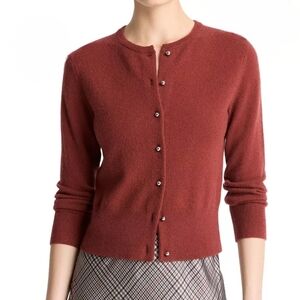 Vince Wool Cashmere Cardigan Size Medium NWT $398 Rustic